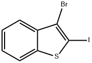 2-IODO-3-BROMO-BENZO[B]THIOPHENE 结构式