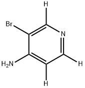 3-bromopyridin-2,5,6-d3-4-amine 结构式