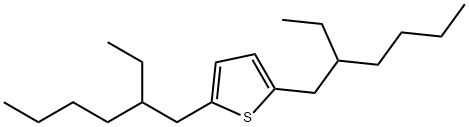 2,5-双(2-乙基己基)噻吩 结构式