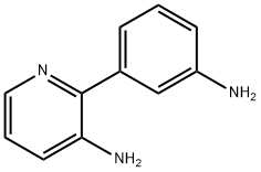 2-(3-AMINOPHENYL)PYRIDIN-3-AMINE 结构式