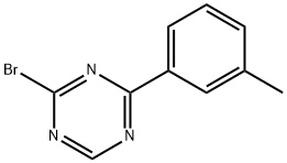 2-Bromo-4-(3-tolyl)-1,3,5-triazine 结构式