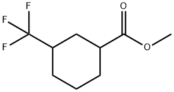 Methyl-3-trifluormethyl-cyclohexan-1-carboxylat 结构式