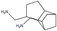 3,9-bis(aminomethyl)tricycle-[5.2.1.02,6]decane 结构式