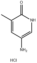 5-氨基-3-甲基-1,2-二氢吡啶-2-酮盐酸 结构式