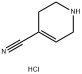 1,2,3,6-四氢吡啶-4-甲腈盐酸盐 结构式