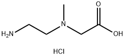 2-[(2-氨基乙基)(甲基)氨基]乙酸二盐酸 结构式