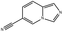 咪唑并[1,5-A]吡啶-6-腈 结构式