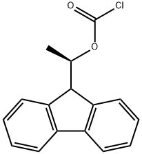 (+)-Fluorenylethylchloroformate 结构式