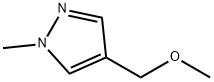 4-(甲氧基甲基)-1-甲基-1H-吡唑 结构式