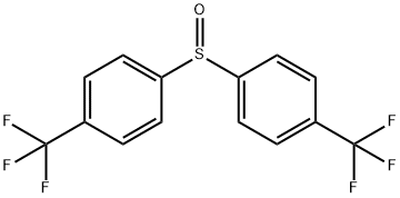 Benzene, 1,1'-sulfinylbis[4-(trifluoromethyl)- 结构式