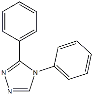 3,4-diphenyl-4H-1,2,4-triazole 结构式