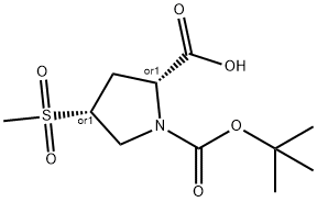 1,2-PYRROLIDINEDICARBOXYLIC ACID 结构式