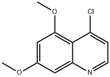 4-氯-5,7-二甲氧基喹啉 结构式