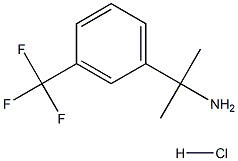 2-(3-(三氟甲基)苯基)丙基-2-胺盐酸盐 结构式