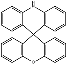 10H-spiro[acridine-9,9'-xanthene] 结构式