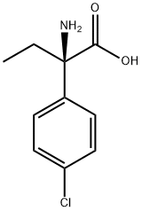 (R)-2-amino-2-(4-chlorophenyl)butanoic acid 结构式