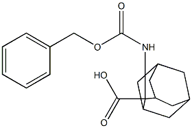 2-{[(benzyloxy)carbonyl]amino}adamantane-2-carboxylic acid 结构式