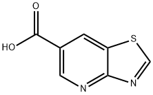 噻唑并[4,5-B]吡啶-6-羧酸 结构式