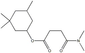 3,3,5-三甲基环醇琥珀酸酯甲基酰胺 结构式