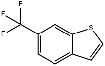 6-三氟甲基苯并[B]噻吩 结构式