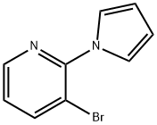 3-Bromo-2-(1H-pyrrol-1-yl)pyridine 结构式