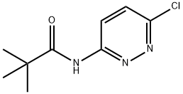 N-(6-氯哒嗪-3-基)新戊酰胺 结构式
