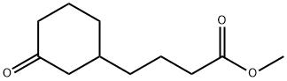 methyl 4-(3-oxocyclohexyl)butanoate 结构式