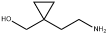 [1-(2-aminoethyl)cyclopropyl]methanol 结构式