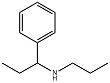 (1-苯基丙基)(丙基)胺 结构式