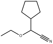 2-环戊基-2-乙氧基乙腈 结构式