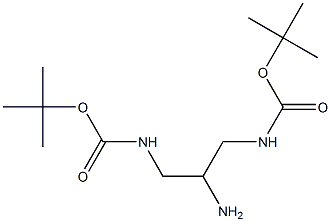 TERT-BUTYL N-(2-AMINO-3-{[(TERT-BUTOXY)CARBONYL]AMINO}PROPYL)CARBAMATE 结构式