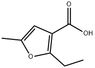 2-乙基-5-甲基呋喃-3-羧酸 结构式