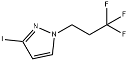 3-碘-1-(3,3,3-三氟丙基)-1H-吡唑 结构式