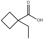1-乙基环丁-1-羧酸 结构式