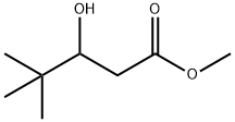 3-羟基-4,4-二甲基戊酸甲酯 结构式