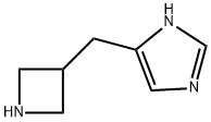 4-(azetidin-3-ylmethyl)-1H-imidazole 结构式
