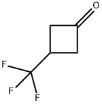 3-(三氟甲基)环丁烷-1-酮 结构式