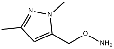 O-[(1,3-dimethyl-1H-pyrazol-5-yl)methyl]hydroxylamine 结构式