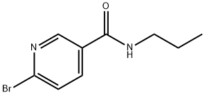 6-Bromo-N-propylnicotinamide 结构式
