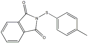 1H-Isoindole-1,3(2H)-dione,2-[(4-methylphenyl)thio]- 结构式