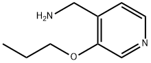 (3-propoxypyridin-4-yl)methanamine 结构式