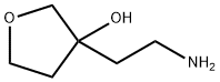 3-(2-氨基乙基)噁戊环-3-醇 结构式