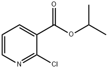 丙烷-2-基 2-氯吡啶-3-甲酸基酯 结构式