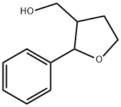 (2-苯基噁戊环-3-基)甲醇 结构式