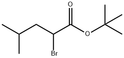 tert-butyl 2-bromo-4-methylpentanoate 结构式