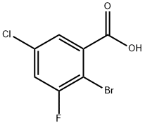 2-bromo-5-chloro-3-fluorobenzoic acid