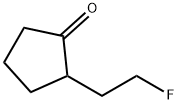 2-(2-氟乙基)环戊烷-1-酮 结构式