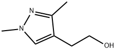 2-(1,3-二甲基-1H-吡唑-4-基)乙烷-1-醇 结构式