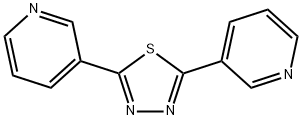 2,5-di(3-pyridyl)-1,3,4-thiadiazole 结构式