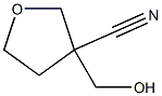3-(羟甲基)噁戊环-3-甲腈 结构式